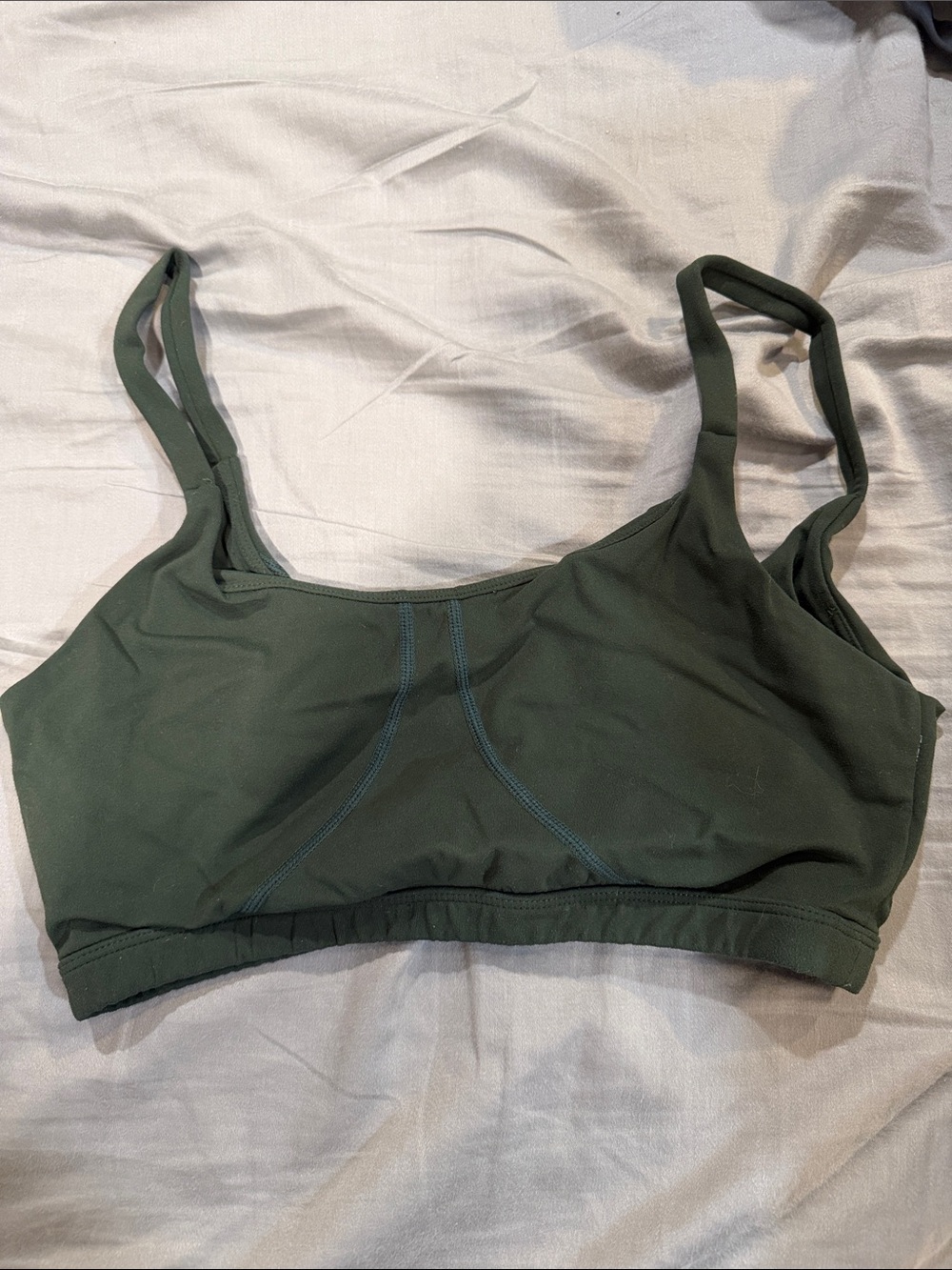 BuffBunny Olive Green Sports Bra